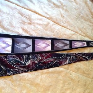 100% silk 1940 ties